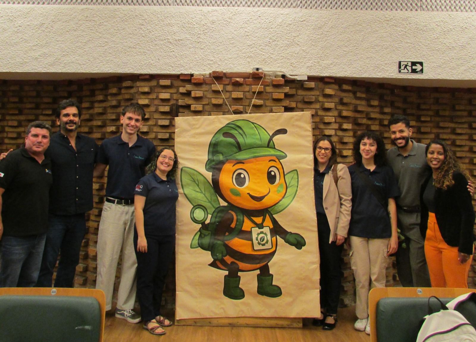 Equipe - 1ª Semana de Engenharia Ambiental da UEMG 